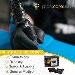 Black Disposable Dental Bibs - 3 Ply Waterproof