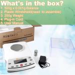 High Precision 500g Electronic Lab Balance Scale