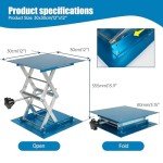 XUNKUANER Aluminum Lab Jack - 12x12 Inch Lift