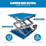 XUNKUANER Aluminum Lab Jack - 12x12 Inch Lift