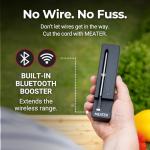 Wireless Bluetooth Meat Thermometer with Charger