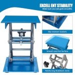 XUNKUANER Aluminum Lab Jack - 12x12 Inch Lift