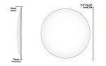 EISCO 12-Pack Polished Watch Glasses - 2.4