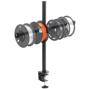 Height Adjustable Clamp-on Filament Holder for 3D Printers