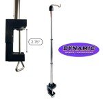 Heavy-Duty Adjustable Table Clamp & Steel Rack