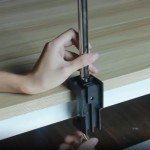Heavy-Duty Adjustable Table Clamp & Steel Rack
