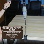 Heavy-Duty Adjustable Table Clamp & Steel Rack