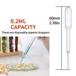 Plastic Squeeze Transfer Pipettes for Baking and Art