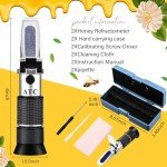 Nuogo 2-Pack Brix Meter Refractometer for Sugary Liquids