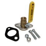 B&G NRF-22 Cast Iron Circulator Pump w/Ball Valves