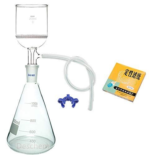 Deschem 1000ml Suction Filtration Set with Funnel