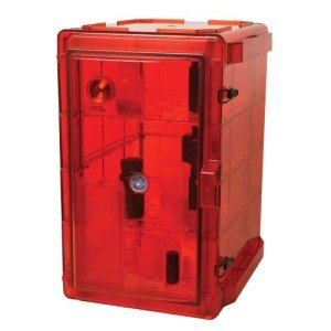 SP Bel-Art Amber Gas-Purge Desiccator Cabinet 1.9 cu ft