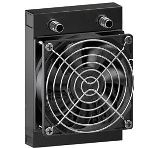 8-Pipe Aluminum Water Cooling Radiator with Fan
