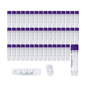 CryoKING 1.5ml Cryovials - 500 Pack with Barcodes
