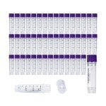 CryoKING 1.5ml Cryovials - 500 Pack with Barcodes