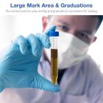 15mL Sterile Centrifuge Tubes with Leak-Proof Caps