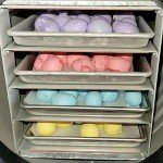 100 Count Rectangular Tray Mats for Freeze Dryer