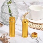 Portable Metal Alcohol Burner Lamp Set - Gold