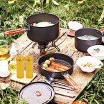 Portable Metal Alcohol Burner Lamp Set - Gold