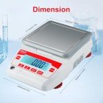 High Precision 2200g Digital Lab Scale with Calibration