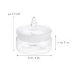 Hemobllo Glass Weighing Bottle Pycnometer Flask