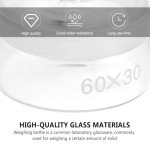Hemobllo Glass Weighing Bottle Pycnometer Flask