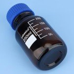 Amber Glass Reagent Media Storage Bottles - 250 ml