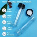 Clear Glass Sample Vials, 30 ml, Pack of 100