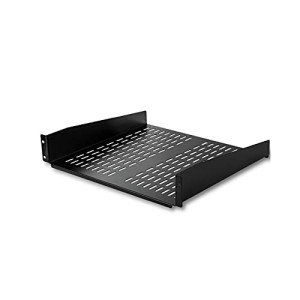 Heavy-Duty 2U Vented Server Rack Shelf