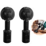 2 Pcs Rotary Burrs for Angle Grinder Wood Carving