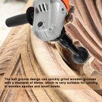 2 Pcs Rotary Burrs for Angle Grinder Wood Carving