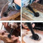 3 Pcs Sphere Rotary Burrs for Grinding & Polishing