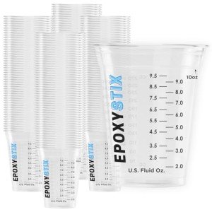 12oz Graduated Mixing Cups - 100 Pack