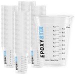 12oz Graduated Mixing Cups - 100 Pack