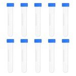 10ML Plastic Centrifuge Tubes - 100 Pcs