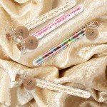 25 Pcs Clear Test Tubes with Cork Stoppers