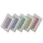 60-Piece Prepared Microscope Slides Set for Education