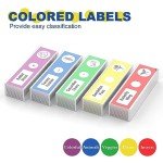 60-Piece Prepared Microscope Slides Set for Education