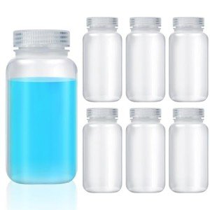 Tatuo 6 Pack Wide Mouth Lab Reagent Bottles