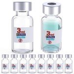 Sterile 10ml Vials with Self-Sealing Injection Port