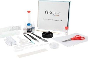40-Piece Microscope Slide Preparation Kit
