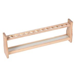 Wooden Test Tube Holder Rack for 12 Tubes