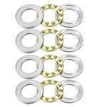 Thrust Ball Bearings 12mm x 21mm x 5mm - 4pcs
