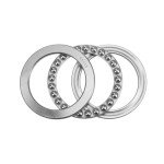 2 PCS Miniature Thrust Ball Bearings 75mm x 100mm