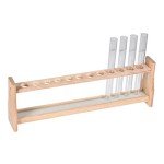 Wooden Test Tube Holder Rack for 12 Tubes