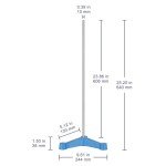 Labasics Triangular Tripod Laboratory Stand, 5.3 inch