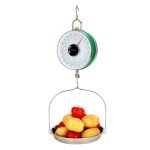 22LB Double-Sided Mechanical Hanging Scale with Pan