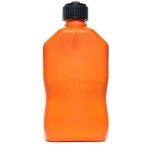 VP Racing 5 Gallon Square Motorsport Container, Orange