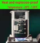 Heavy Duty Borosilicate Glass Beaker Set, 3 Sizes