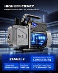 Orion Motor Tech 14.4 CFM 2-Stage Vacuum Pump